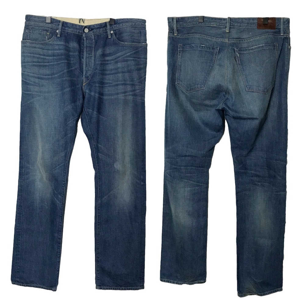 Levis Made Crafted Ruler Straight Jeans Button Fly